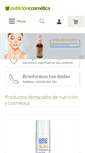 Mobile Screenshot of nutricioncosmetica.com